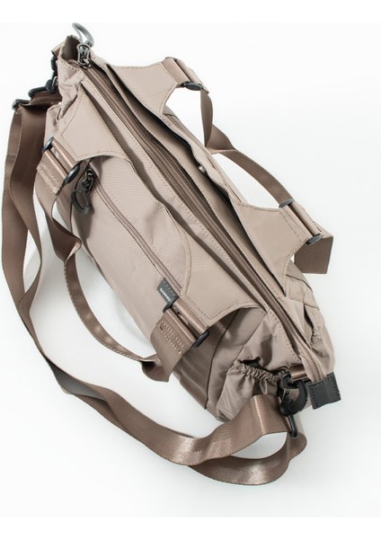 Sanmorris Hafif ve Dayanıklı Paraşüt Kumaş El ve Çapraz Askılı Çok Bölmeli Çanta
