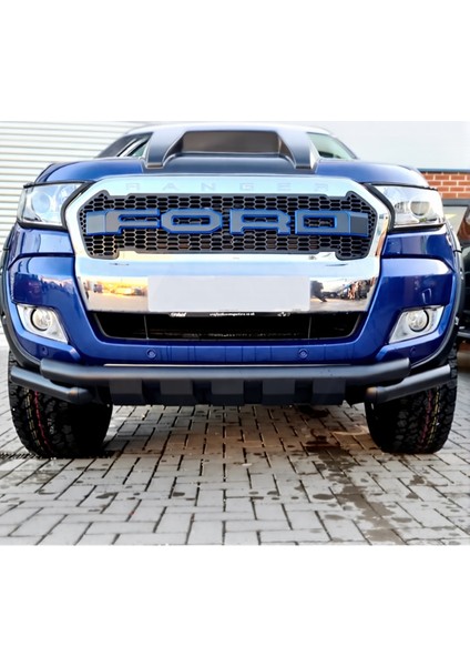 Ranger 2016-2022 Shark Bıyık - 70 Lik Borudan - Dişli - Araçta Görünen Ürünün Krom Rengi fırsatları