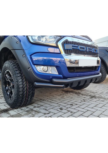 Ranger 2016-2022 Shark Bıyık - 70 Lik Borudan - Dişli - Siyah modelleri