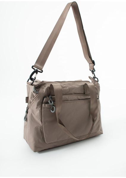 Sanmorris Genişleyebilir Yan Fermuarlı Paraşüt Kumaş Ayarlanabilir Omuz Çantası indirimleri