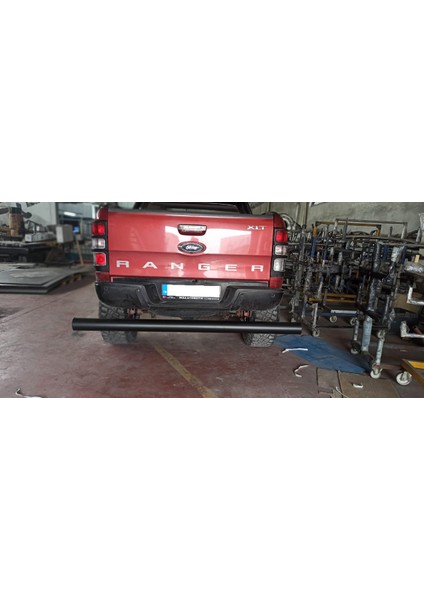 Ranger 2016-2022 Uyumlu Yükseltilmiş Araçların Muayeneden Geçmesi Için 104'LÜK Çapta Arka Koruma Bar modelleri