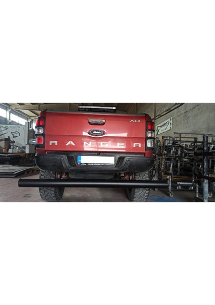 Ranger 2016-2022 Uyumlu Yükseltilmiş Araçların Muayeneden Geçmesi Için 104'LÜK Çapta Arka Koruma Bar fırsatları