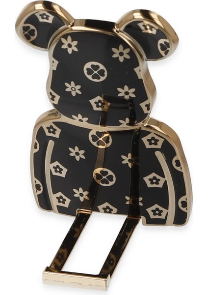 MYT09 Astro Stand Ayıcık Desenli - Siyah