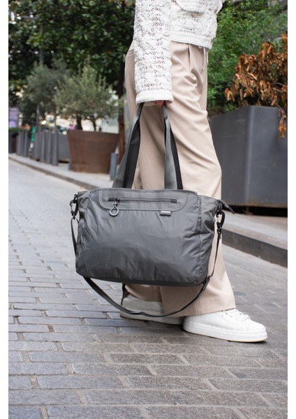 Sanmorris Paraşüt Kumaş Çok Gözlü Hafif Günlük ve Seyahat Omuz Çantası fiyatları