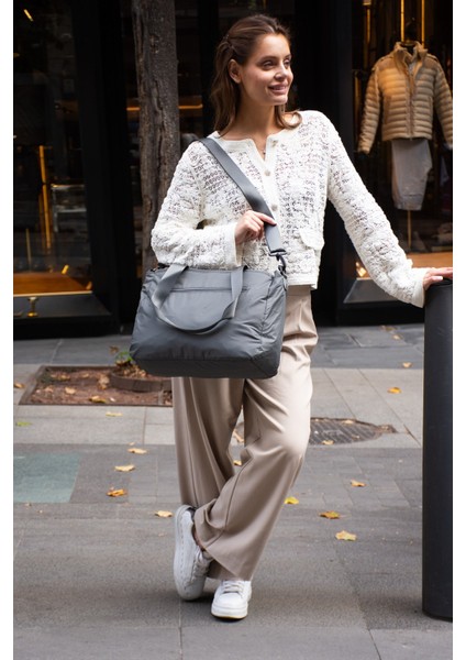 Sanmorris Paraşüt Kumaş Çok Gözlü Hafif Günlük ve Seyahat Omuz Çantası fırsatları