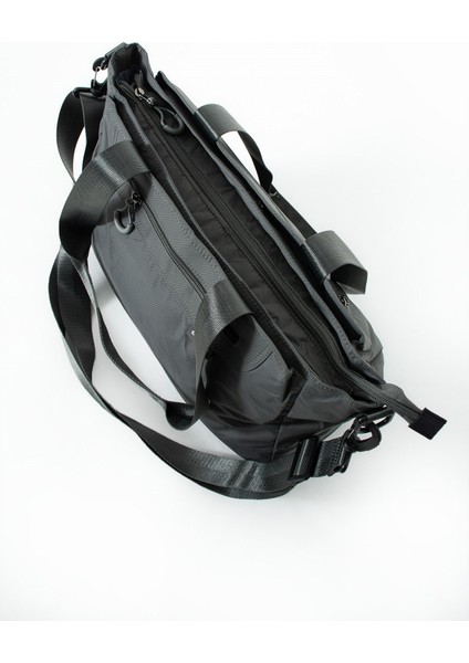 Sanmorris Paraşüt Kumaş Çok Gözlü Hafif Günlük ve Seyahat Omuz Çantası