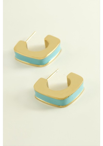 Kare Lüks Çelik Küpe modelleri