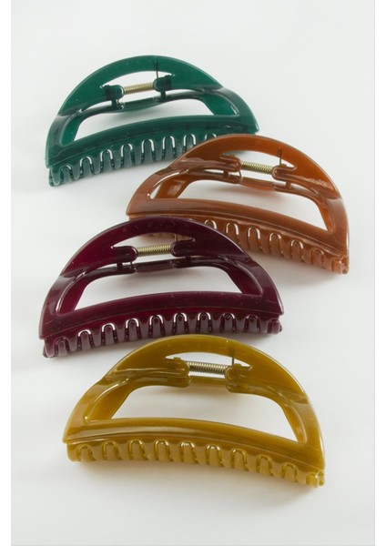 Oval Renkli Mandal Toka 12 cm