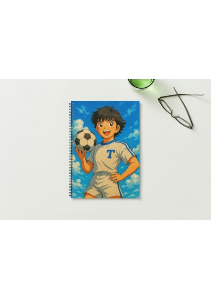 Tsubasa A5 Metal Spiralli Çizgisiz Sert Kapak Tsubasa Defter