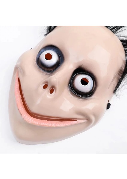Korkunç Ürpertici Uzun Saçlı Momo Maskesi 24X16 cm fiyatları
