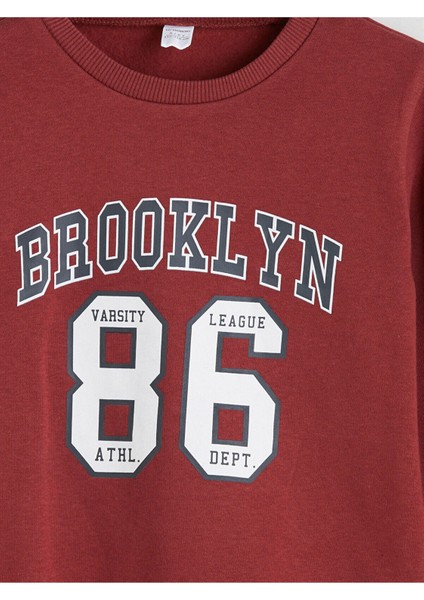 Lcw Yeni Artı Yeni Sezon Yazı Baskılı Erkek Çocuk Sweatshirt modelleri