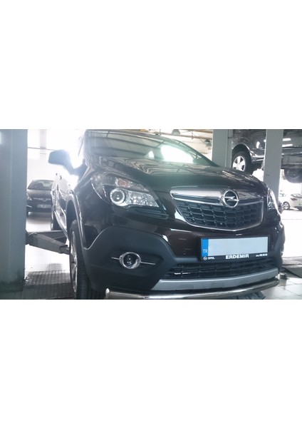 Opel Mokka 2012-2019 Ön Koruma Barı- Bıyık - 60 - Silindirli Bükümlü - Scad C modelleri