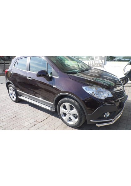 Opel Mokka 2012-2019 Ön Koruma Barı- Bıyık - 60 - Silindirli Bükümlü - Scad C