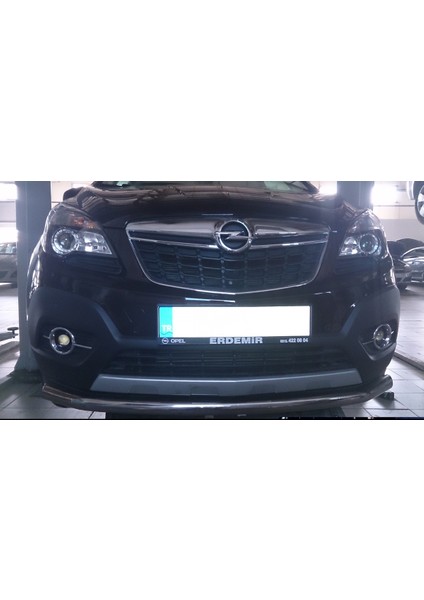 Opel Mokka 2012-2019 Ön Koruma Barı- Bıyık - 60 - Silindirli Bükümlü - Scad C