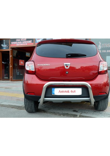 Dacıa Sandero Stepway (2012-2020) Arka Koruma Barı Yüksek - 60 - U Model modelleri
