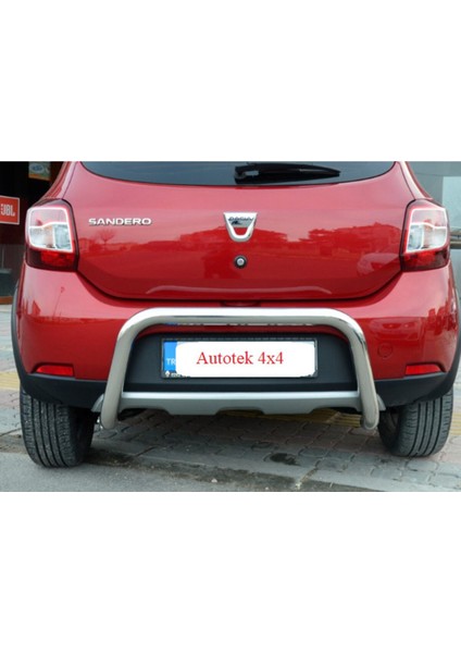 Dacıa Sandero Stepway (2012-2020) Arka Koruma Barı Yüksek - 60 - U Model fırsatları