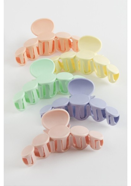 Yuvarlak Renkli Mandal Toka 9 cm