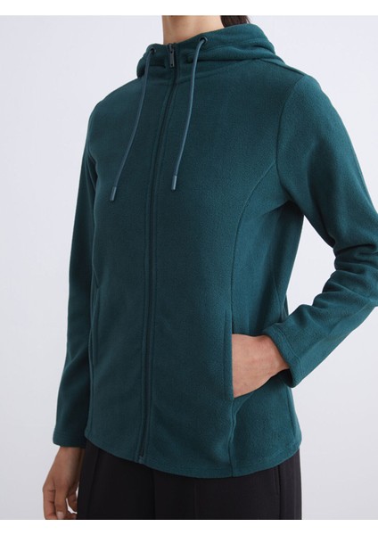 Lcw Yeni Yeni Sezon Kapüşonlu Kadın Fermuarlı Sweatshirt modelleri