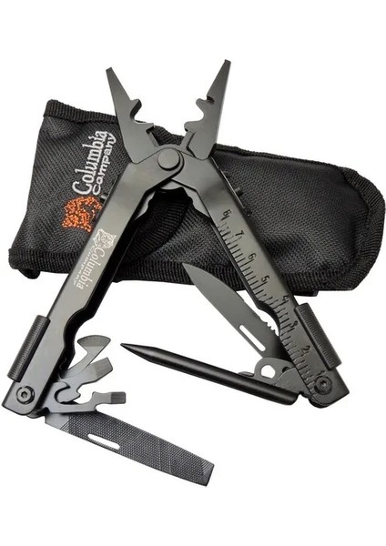 Np 1020 A Siyah Imha Pensesi 17CM - Çok Amaçlı, Metal Gövde (Multitool), Kılıflı