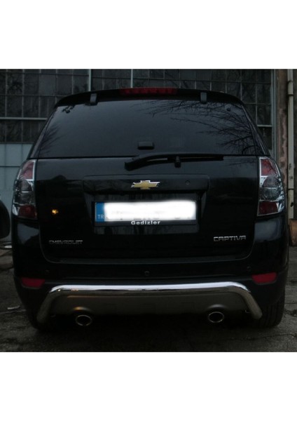 Opel Antara (2006–2011) Arka Tampon Koruma - U Modeli - Guard Incambered B