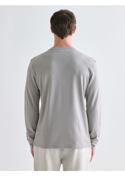 Lcw Yeni Peak Yeni Sezon Bisiklet Yaka Uzun Kollu Erkek Sweatshirt fırsatları