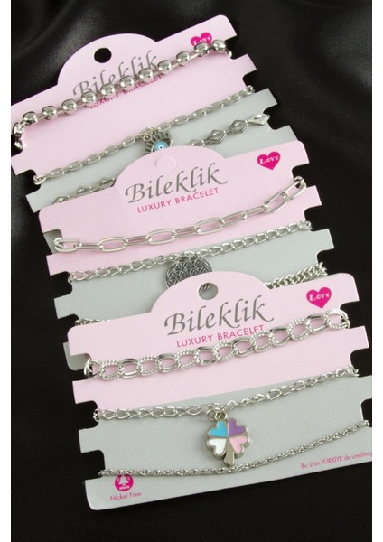 Karışık Zincir Bileklik