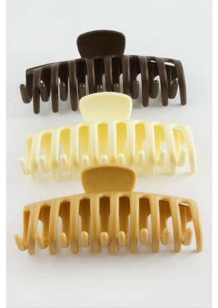 Düz Renkli Mandal Toka 11 cm