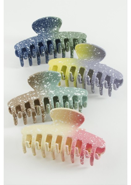 Tırpan Renkli Mandal Toka 9 cm