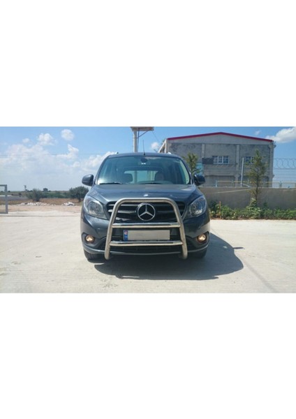 Mercedes Citan 2012-2020 Yüksek Ön Koruma - Bull Bar -Iki Ara Borulu - Kartersiz - Terepon B modelleri