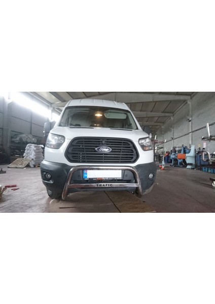 Ford Transıt 2014-2023 - Ön Koruma - Kartersiz - Yazılı Saclı - Halibut A