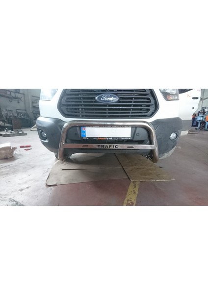 Ford Transıt 2014-2023 - Ön Koruma - Kartersiz - Yazılı Saclı - Halibut A indirimleri