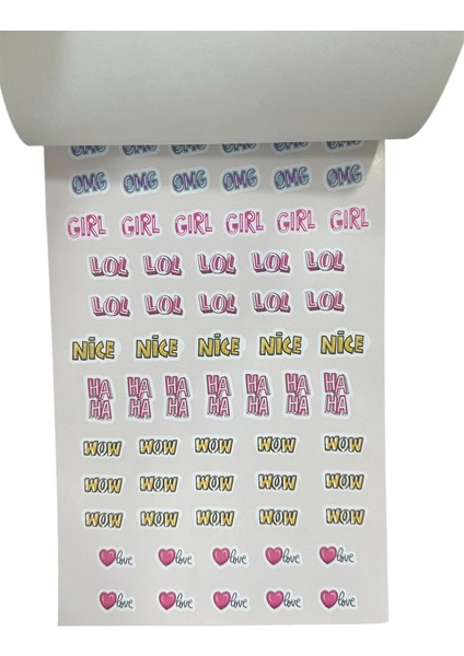 Sticker Defter modelleri