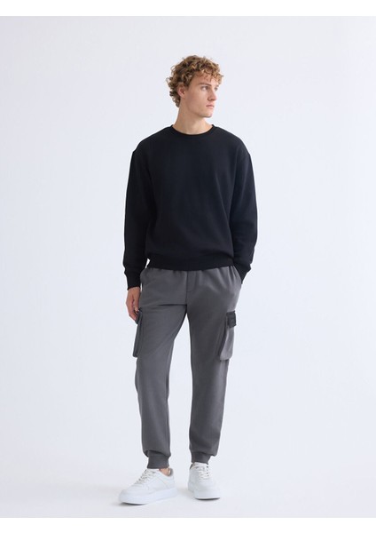 Lcw Yeni Yeni Sezon Bisiklet Yaka Erkek Sweatshirt fiyatları