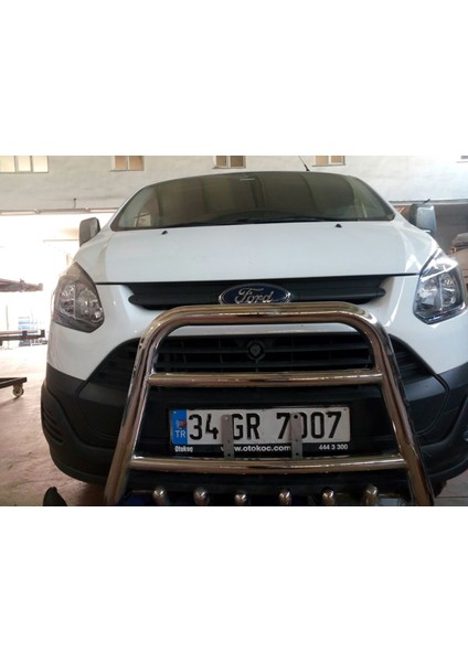 Custom (Önden Çekişli) 2014-2023- Uyumlu Yüksek Ön Koruma- Karterli Iki Ara Borulu Emperor B