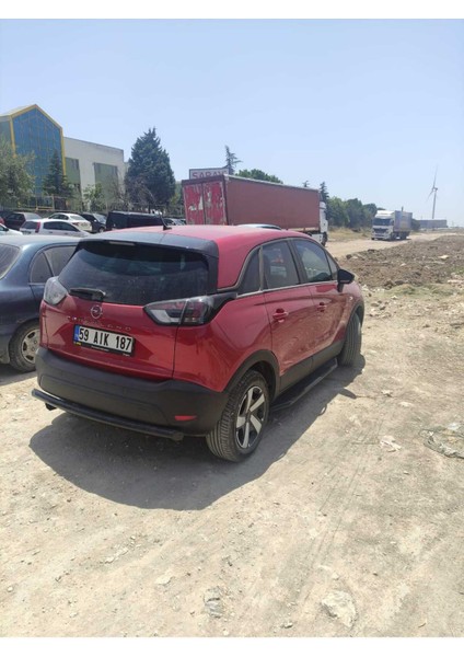 Opel Crossland x 2021+ 3'lü Set ( Tregaron Basamak - Ön Bıyık - Arka Koruma)