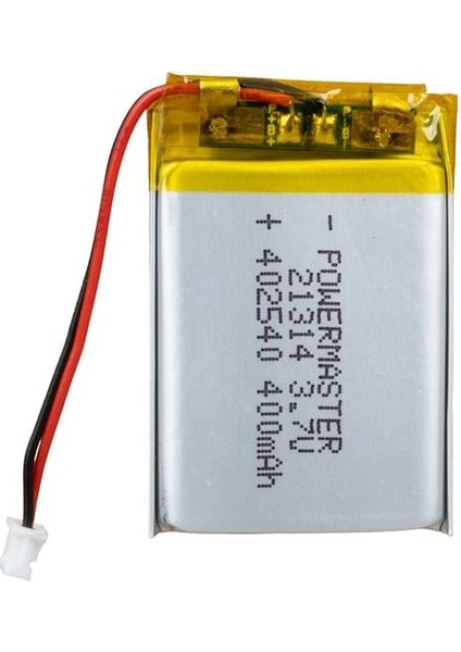 402540 3.7 Volt 400 Mah Lityum Polimer Pil