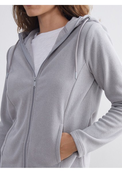 Lcw Yeni Peak Yeni Sezon Kapüşonlu Kadın Fermuarlı Sweatshirt modelleri