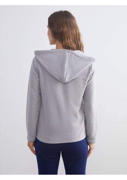 Lcw Yeni Peak Yeni Sezon Kapüşonlu Kadın Fermuarlı Sweatshirt fırsatları