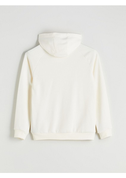 Lcw Yeni Uzun Kollu Barcelona Baskılı Erkek Hoodie