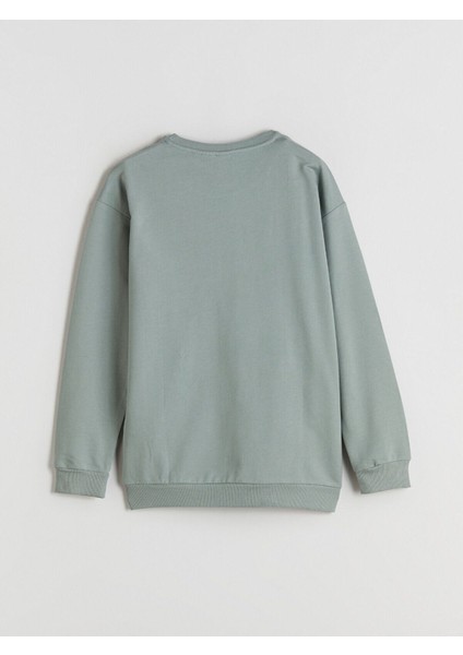 Lcw Yeni Lcw Kids Bisiklet Yaka Minecraft Baskılı Erkek Çocuk Sweatshirt indirimleri