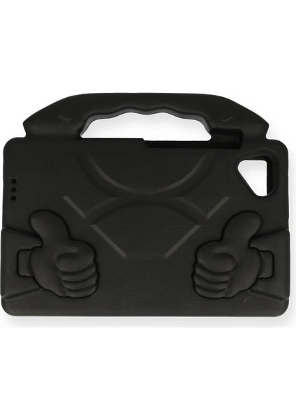 MYT09 Samsung Galaxy Tab A9 Kılıf Like Stantlı Tablet Silikon - Siyah