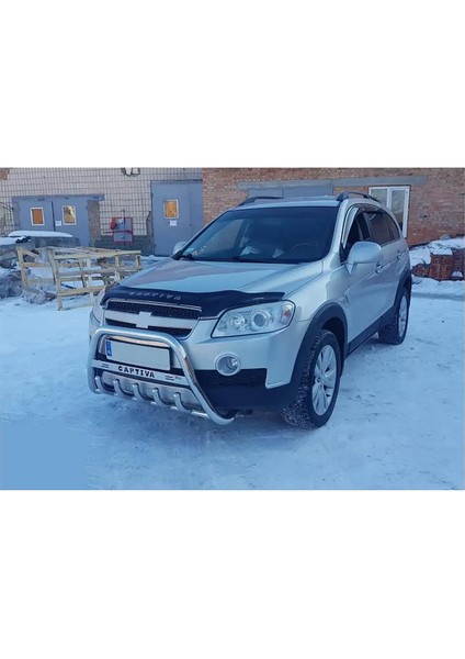 Chevrolet Captiva 2006-2011 Uyumlu Ön Koruma - Karterli - Yazı Saclı - Cobıa A