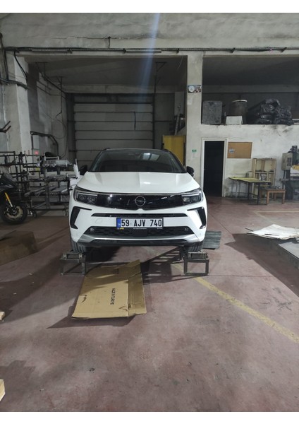 Opel Grandland x 2017-2024 2'li Set ( Alm. V1 Sport Yan Basamak - Ön Bıyık ) fiyatları