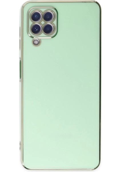 MYT09 Samsung Galaxy A22 Kılıf Volet Silikon - Açık Yeşil fiyatları