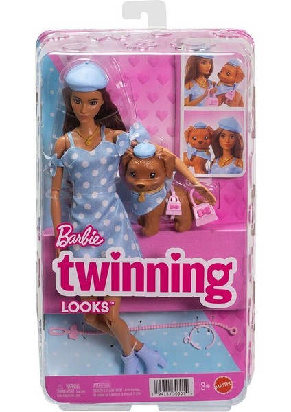 JFP38 Barbie Twinning Looks - Puantiye Teması