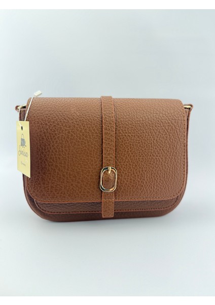 Kadın Ayarlanabilir Askı Detaylı Deri Omuz Çantası