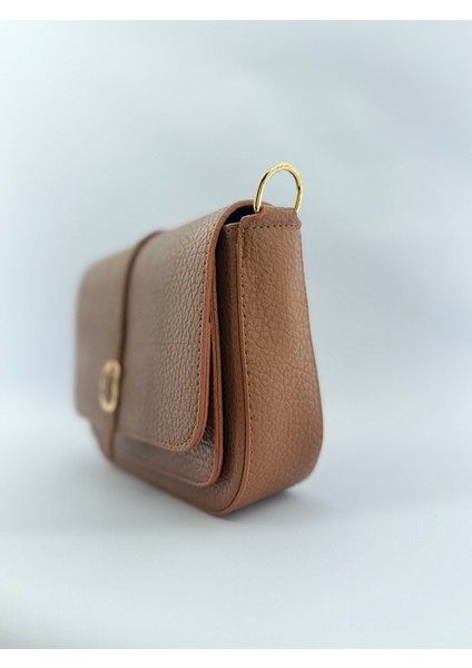 Kadın Ayarlanabilir Askı Detaylı Deri Omuz Çantası