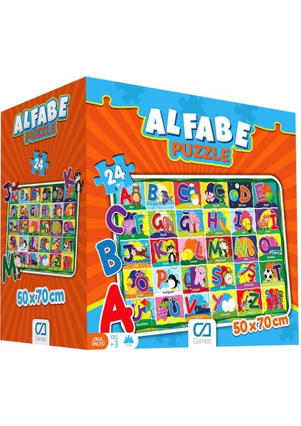 5027 Alfabe Yer Puzzle