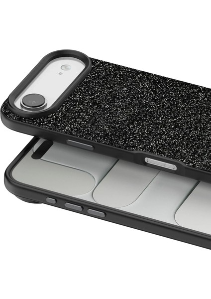 MYT09 Apple iPhone 17 Air Bright Simli Kapak - Siyah fiyatları