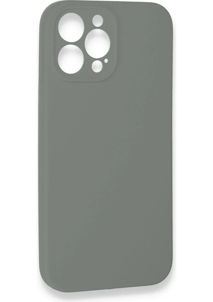 MYT09 iPhone 13 Pro Max Kılıf Lansman Legant Silikon - Gri modelleri